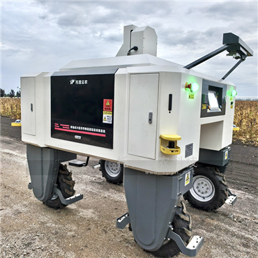 無人車式高通量表型采集分析平臺（橫跨式）