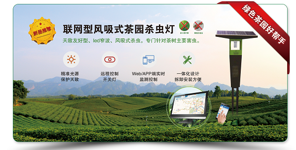茶園殺蟲燈
