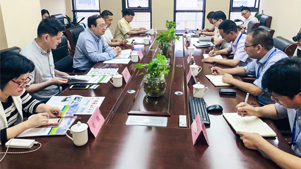 杭州市副市長王宏一行蒞臨托普云農(nóng)調(diào)研