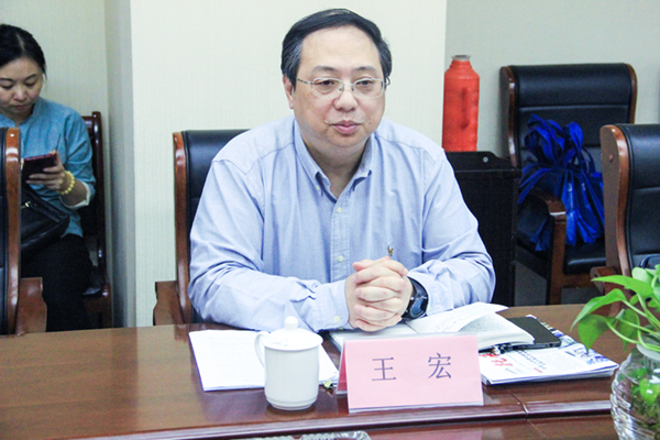 杭州市副市長王宏一行蒞臨托普云農(nóng)調(diào)研