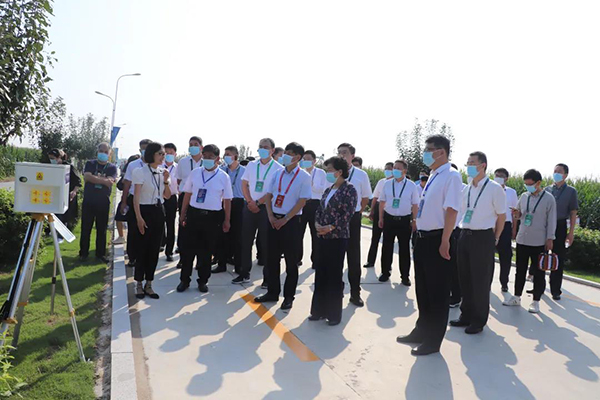 托普云農(nóng)在商河示范中心搭建的設施設備