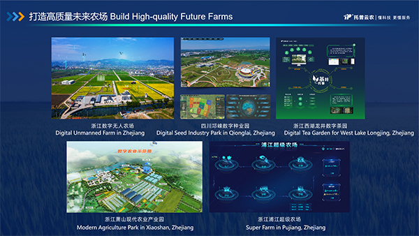 托普云農數(shù)字農業(yè)綜合解決方案部分國內應用場景